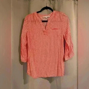 Women’s Red Ava Christina Blouse